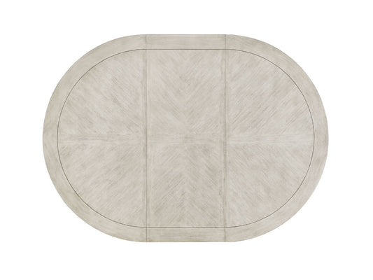 Oyster Bay - Calerton Round Dining Table - Pearl Silver