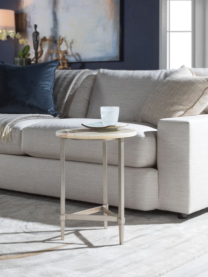Signature Designs - Benton Round Spot Table - Beige