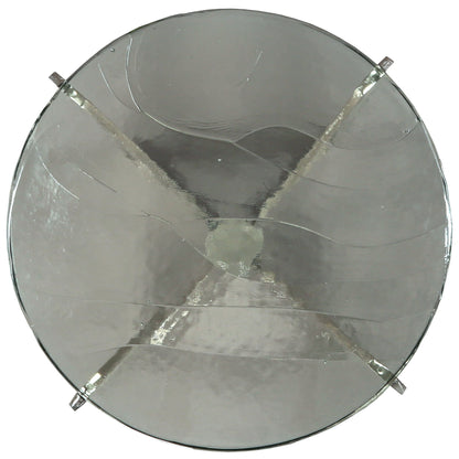 Jano - Round End Table Base - Gray