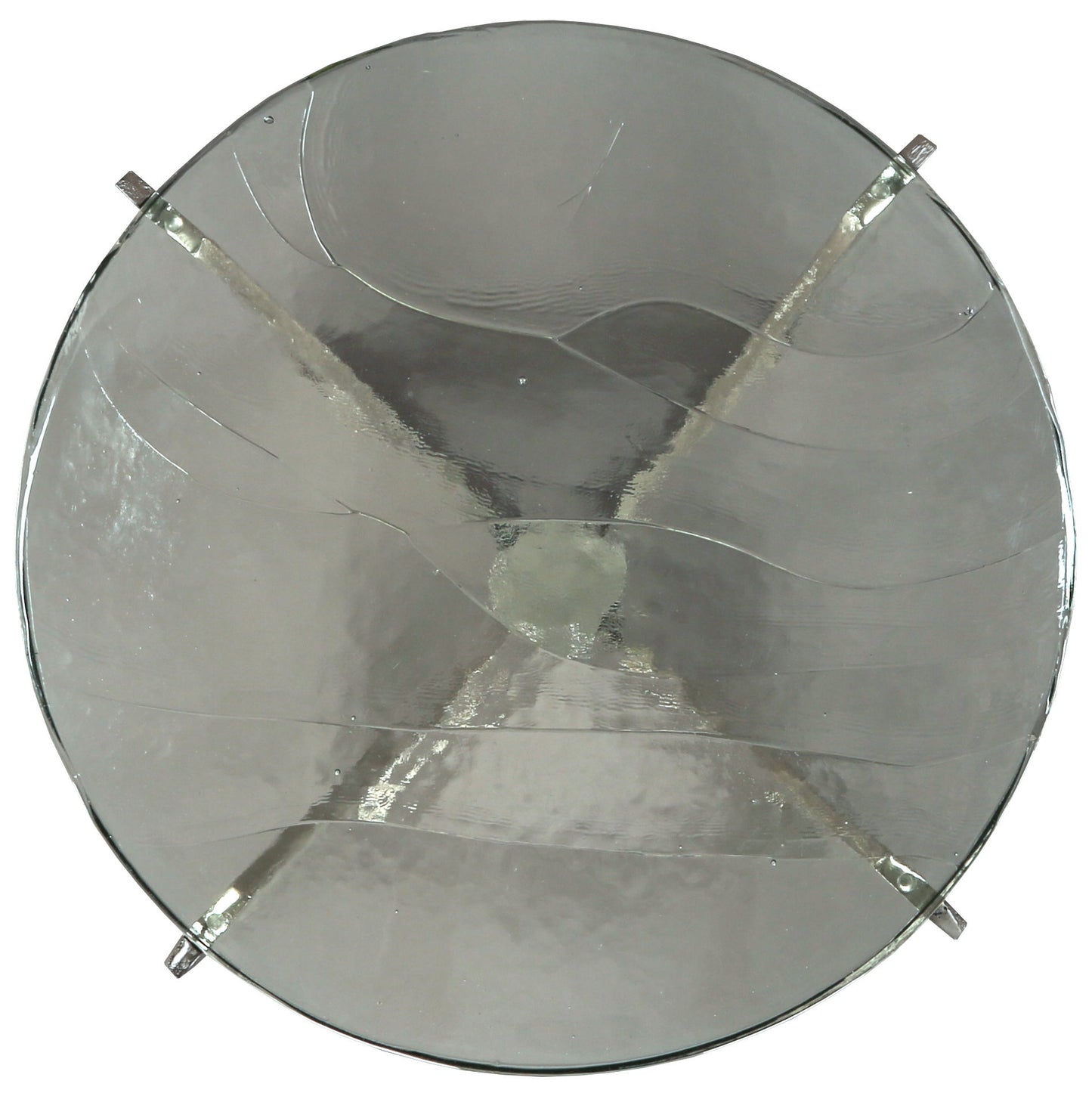 Jano - Round End Table Top - Gray