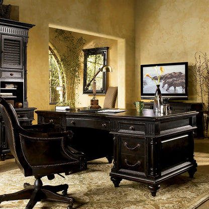 Kingstown - Admiralty Desk Chair - Dark Brown