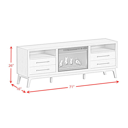 Westland - Entertainment Unit With 71" TV Console