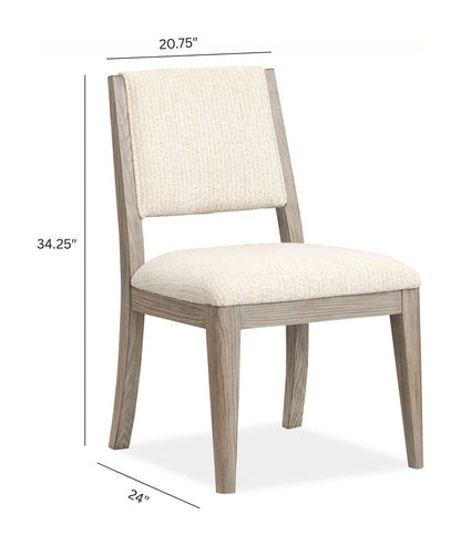 Braelyn - Upholstered Side Chair (Set of 2) - Dorian Gray