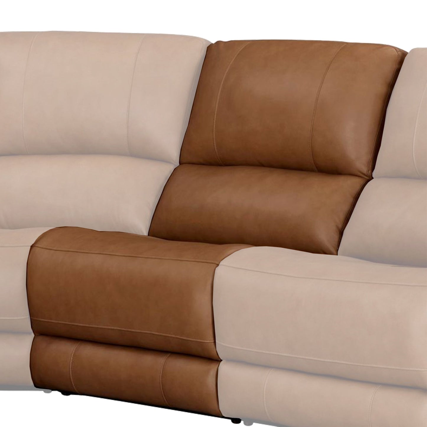 Belmont - Armless Chair - Lyric Caramel