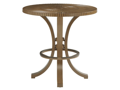 St Tropez - Bistro Table - Light Brown