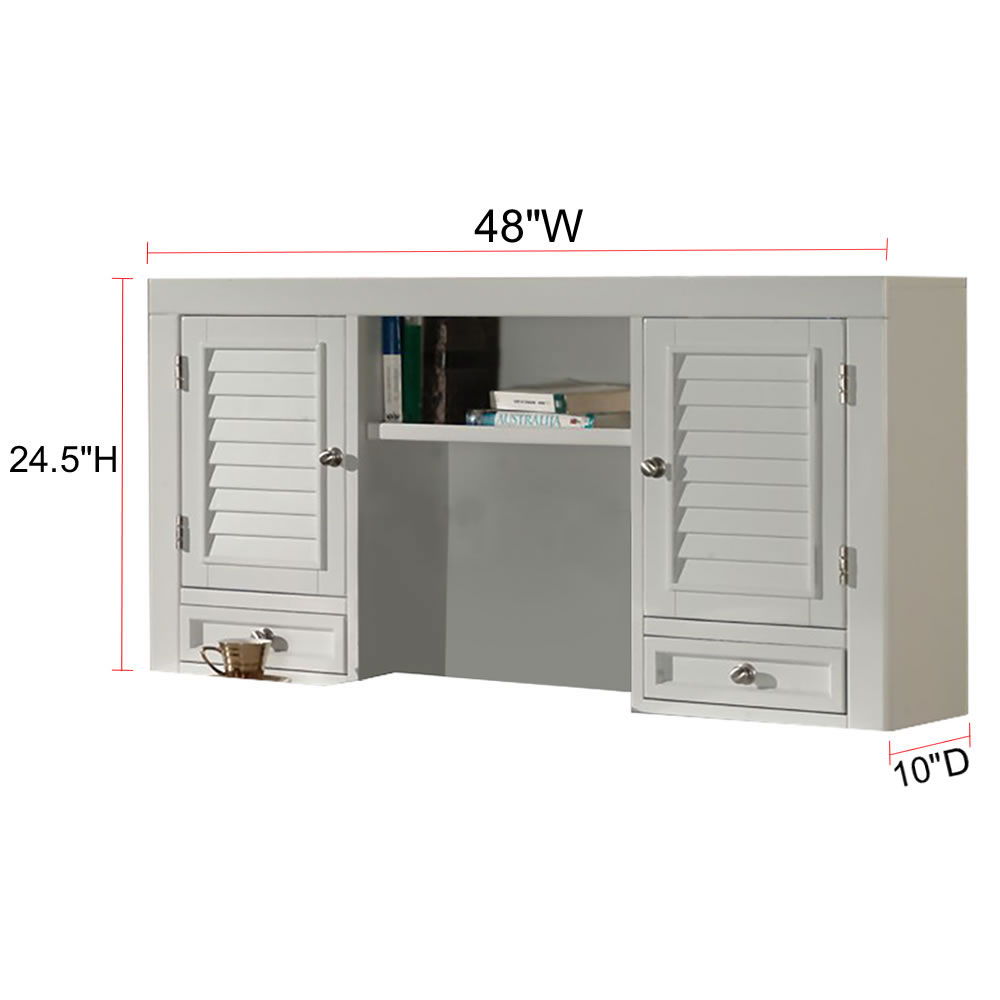 Boca - Hutch - Cottage White