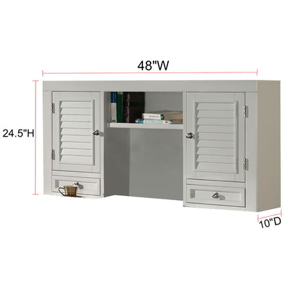 Boca - Hutch - Cottage White