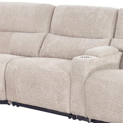 Modesto - Manual Armless Recliner - Buttercream