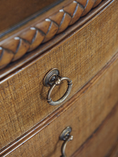 Bali Hai - Silver Sands Bachelors Chest - Dark Brown