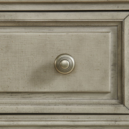 Whit-Ash - 5-Drawer Chest - Light Gray
