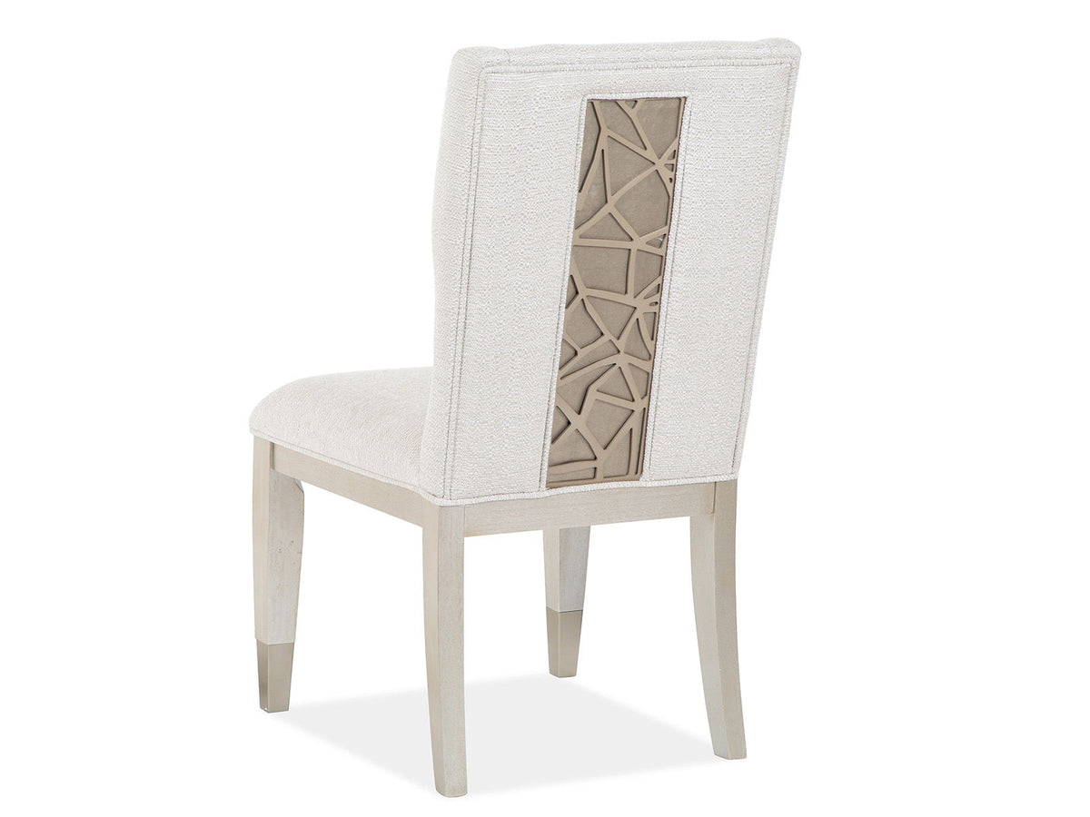 Lenox - Upholstered Host Side Chair (Set of 2) - Acadia White