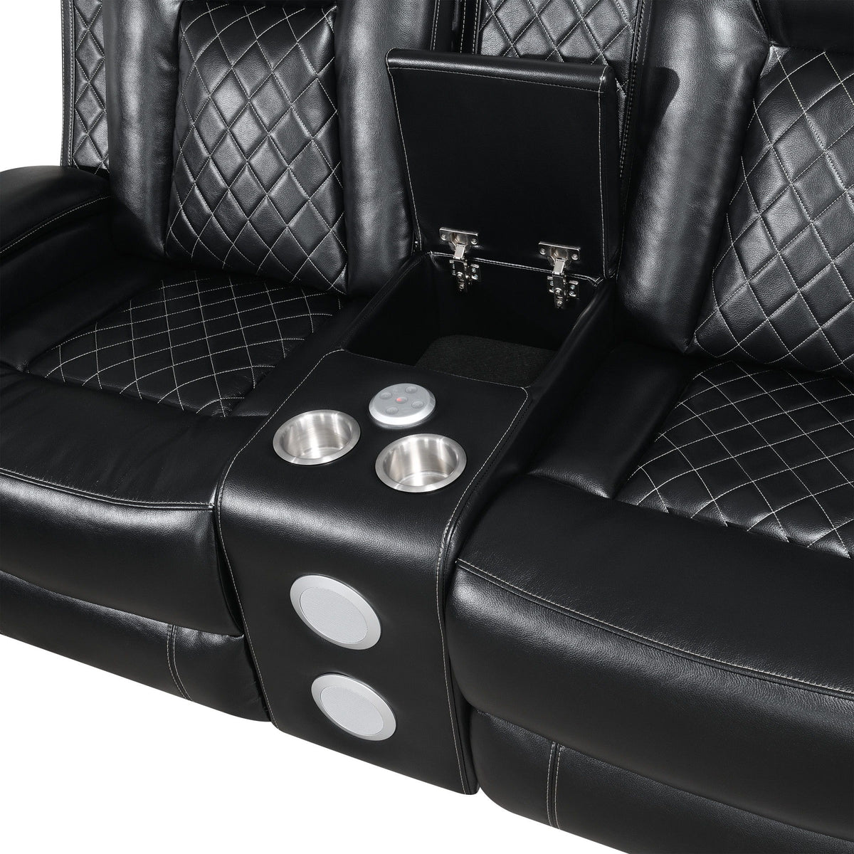Orion II - Console Loveseat With Dual Recliners