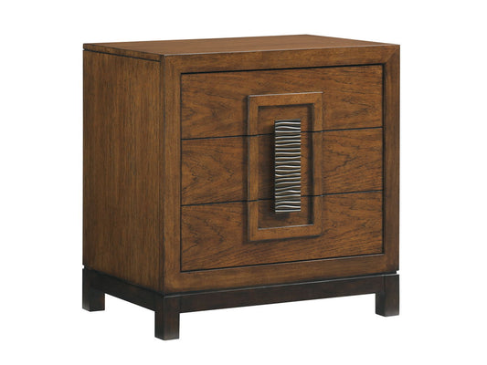 Island Fusion - Isabela Nightstand - Dark Brown