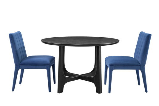 Brianne - Dining Chair (Set of 2) - Navy Blue