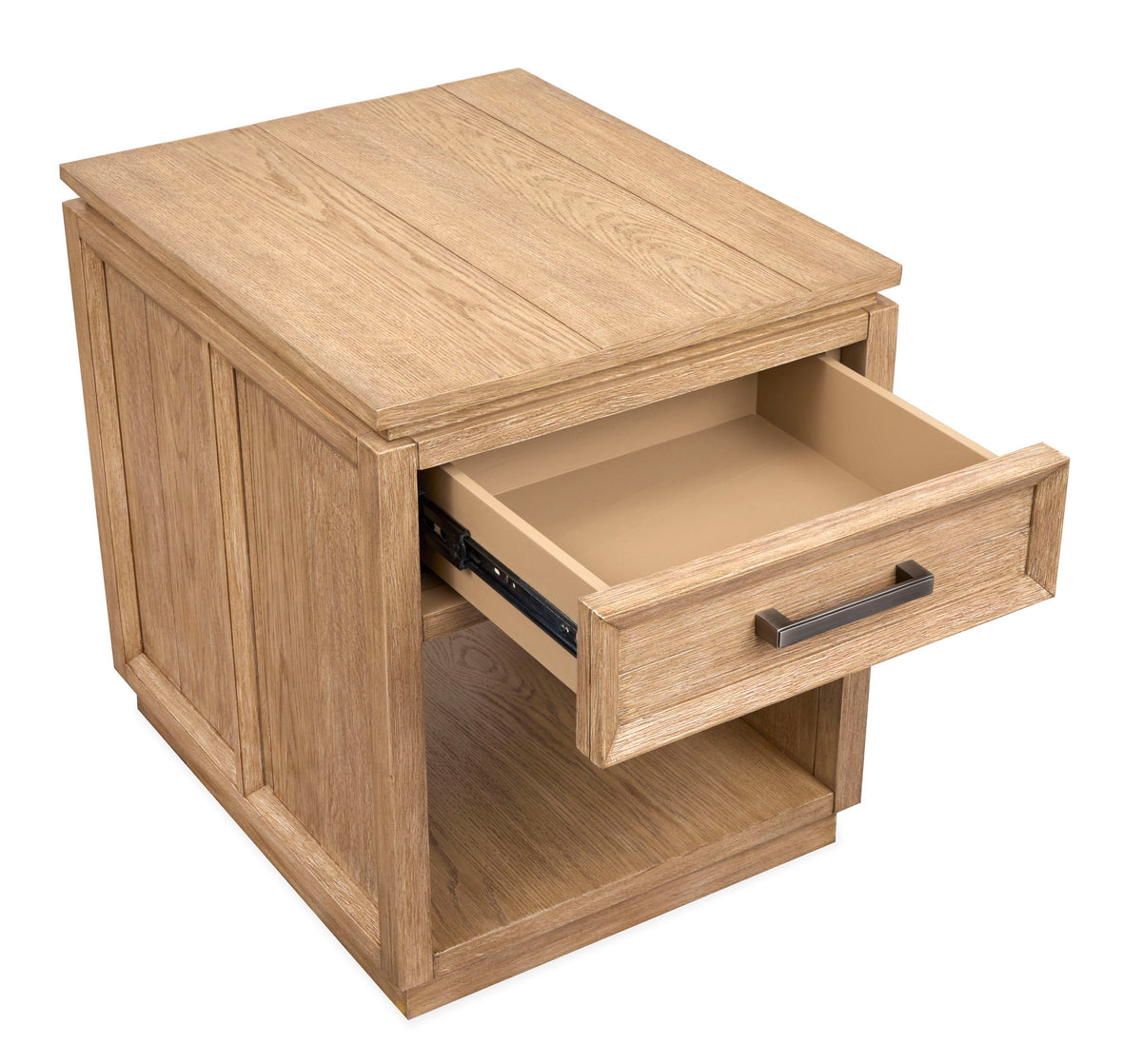Burnham - Rectangular End Table - Sable Dusk