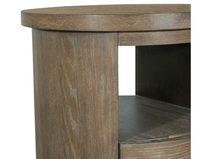 Bosley - Round End Table - Porpoise