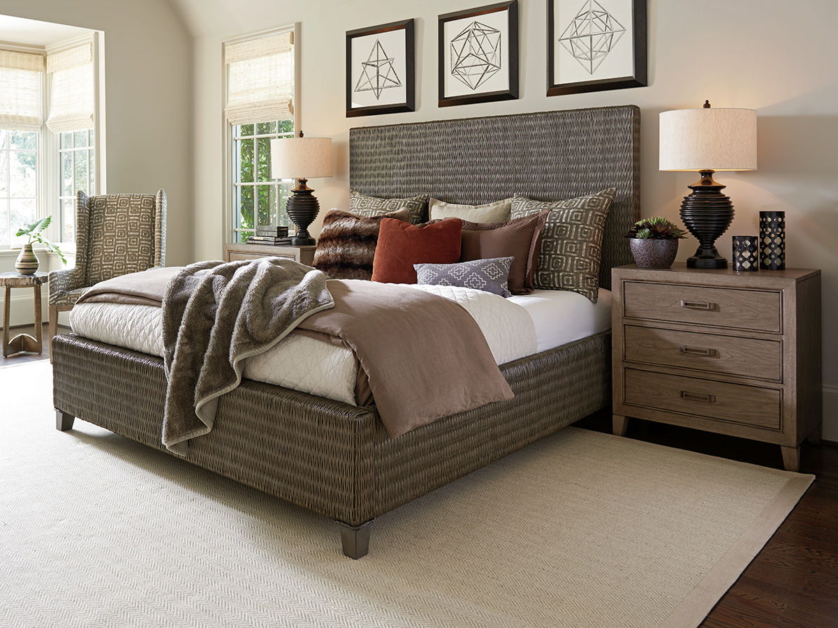 Cypress Point - Driftwood Isle Woven Platform Bed