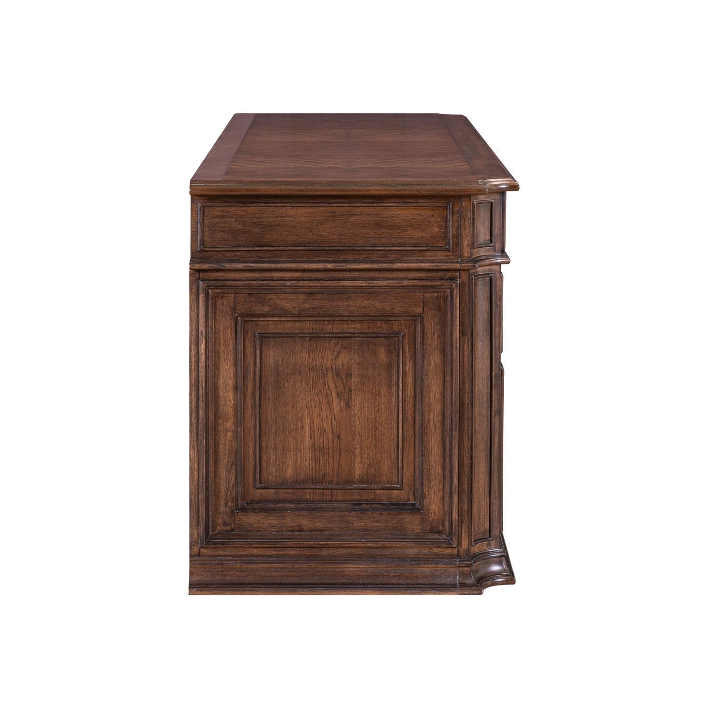 Providence Park - Jr Executive Credenza Top - Chateau Brown
