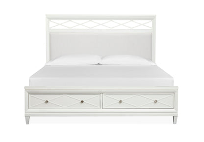 Springhouse - Upholstered Panel Storage Bed