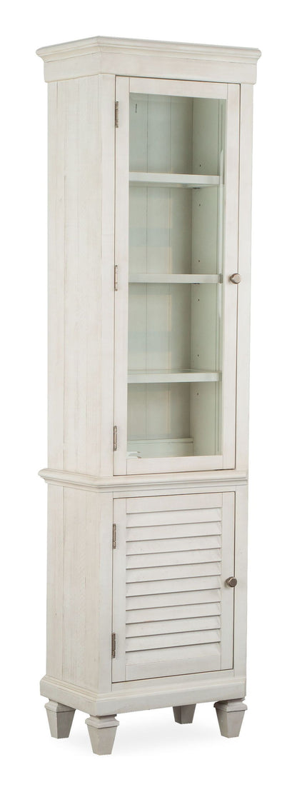 Newport - Entertainment Wall - Alabaster