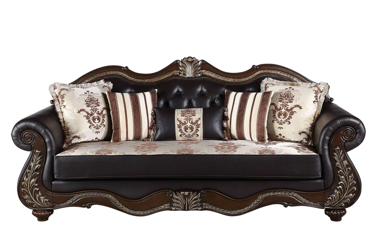 Maximus - Sofa Backrest - Dark Brown