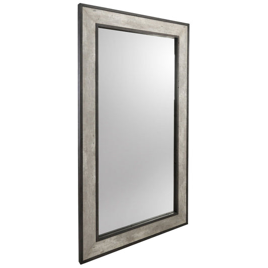 Webster - Floor Mirror - Weathered Cement