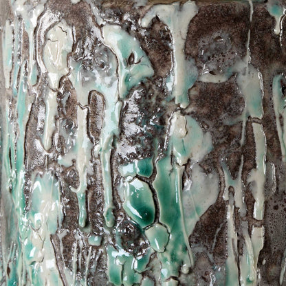 Meltdown - Ivory Teal Table Lamp