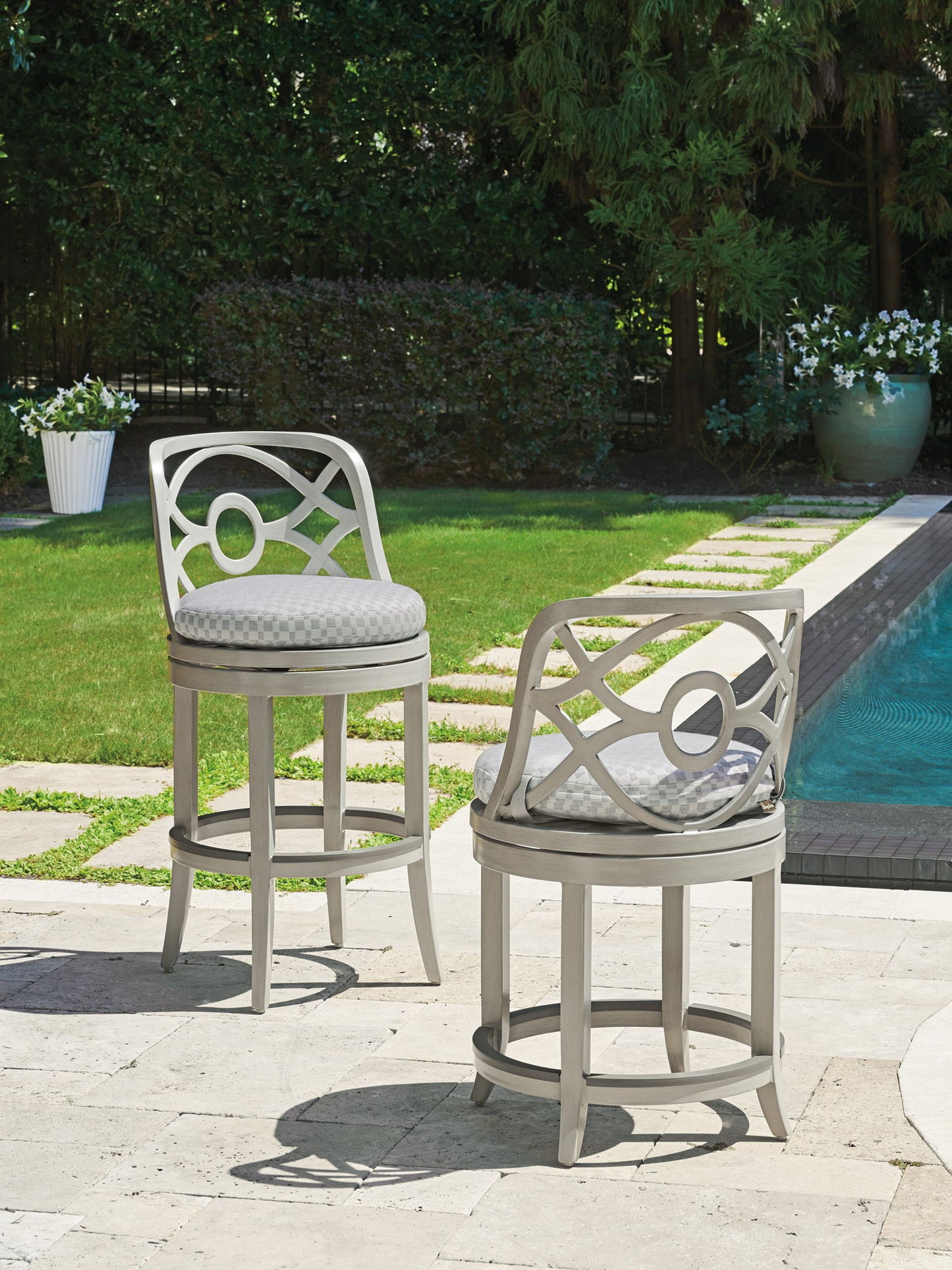 Silver Sands - Swivel Bar Stool