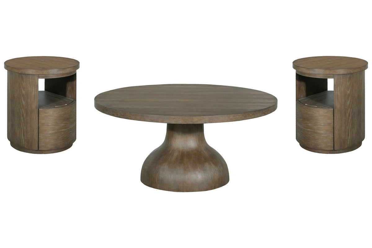 Bosley - Round Cocktail Table Set