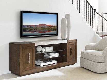 Laurel Canyon - Malibu Vista Media Console - Dark Brown