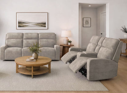 Traxton - Power Zero Gravity Tilt Console Loveseat