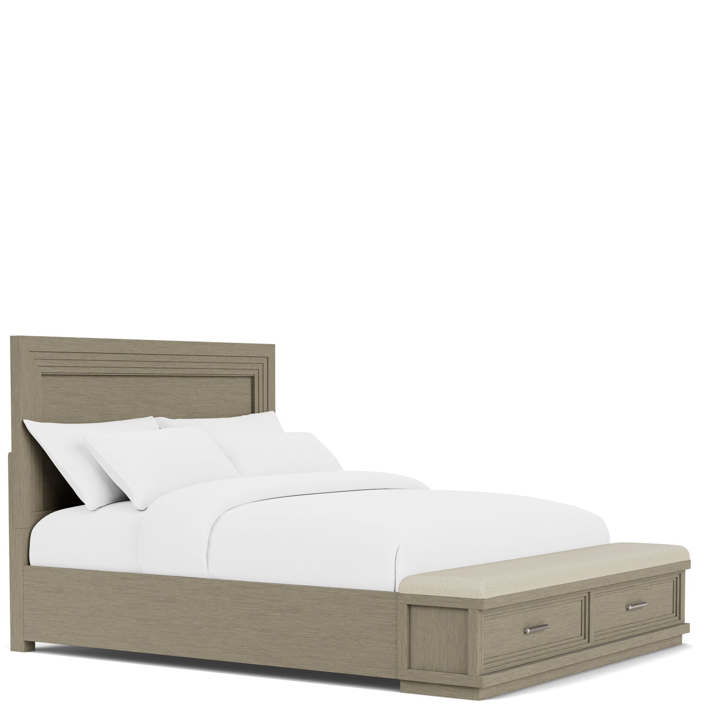 Cascade - Full / Queen Illuminated Panel Headboard - Dovetail