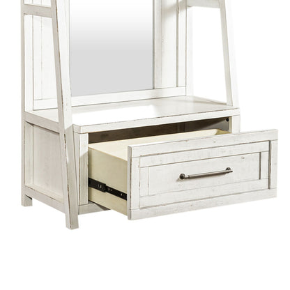 Modern Farmhouse - Hall Tree Base - White