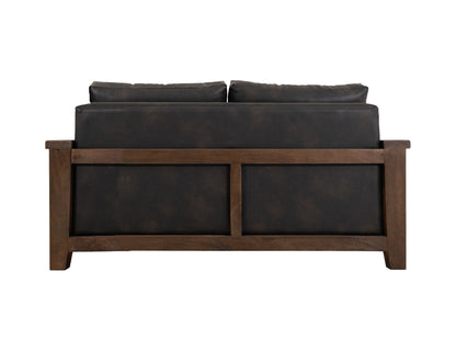Walnut - Loveseat