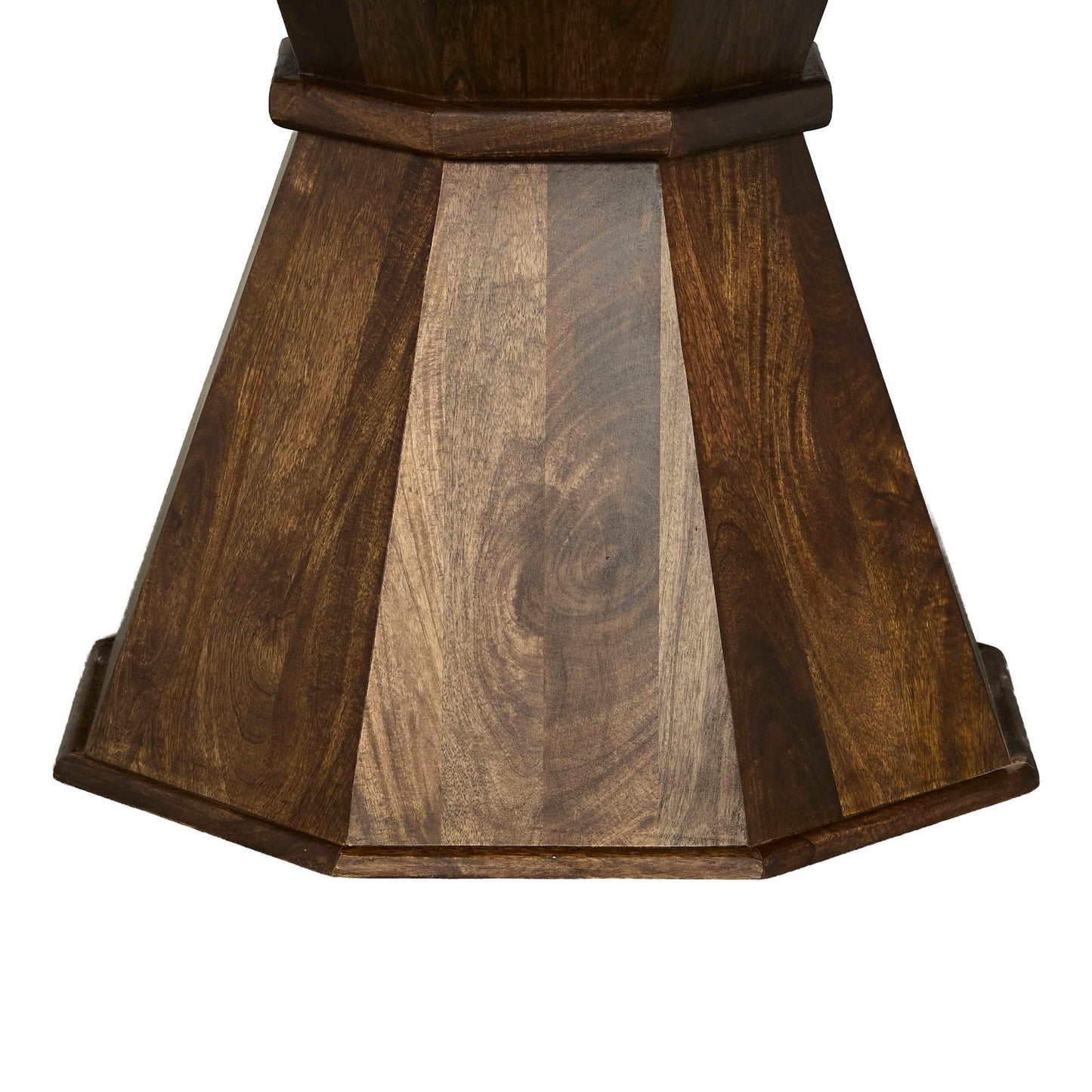 Portico - Round Dining Table Base - Warm Brown