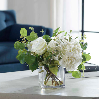 Rosewood - Garden Bouquet - Pearl Silver