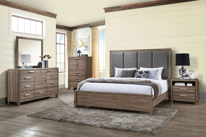 Harrisburg - Eastern King / Queen Panel Side Rails - Walnut