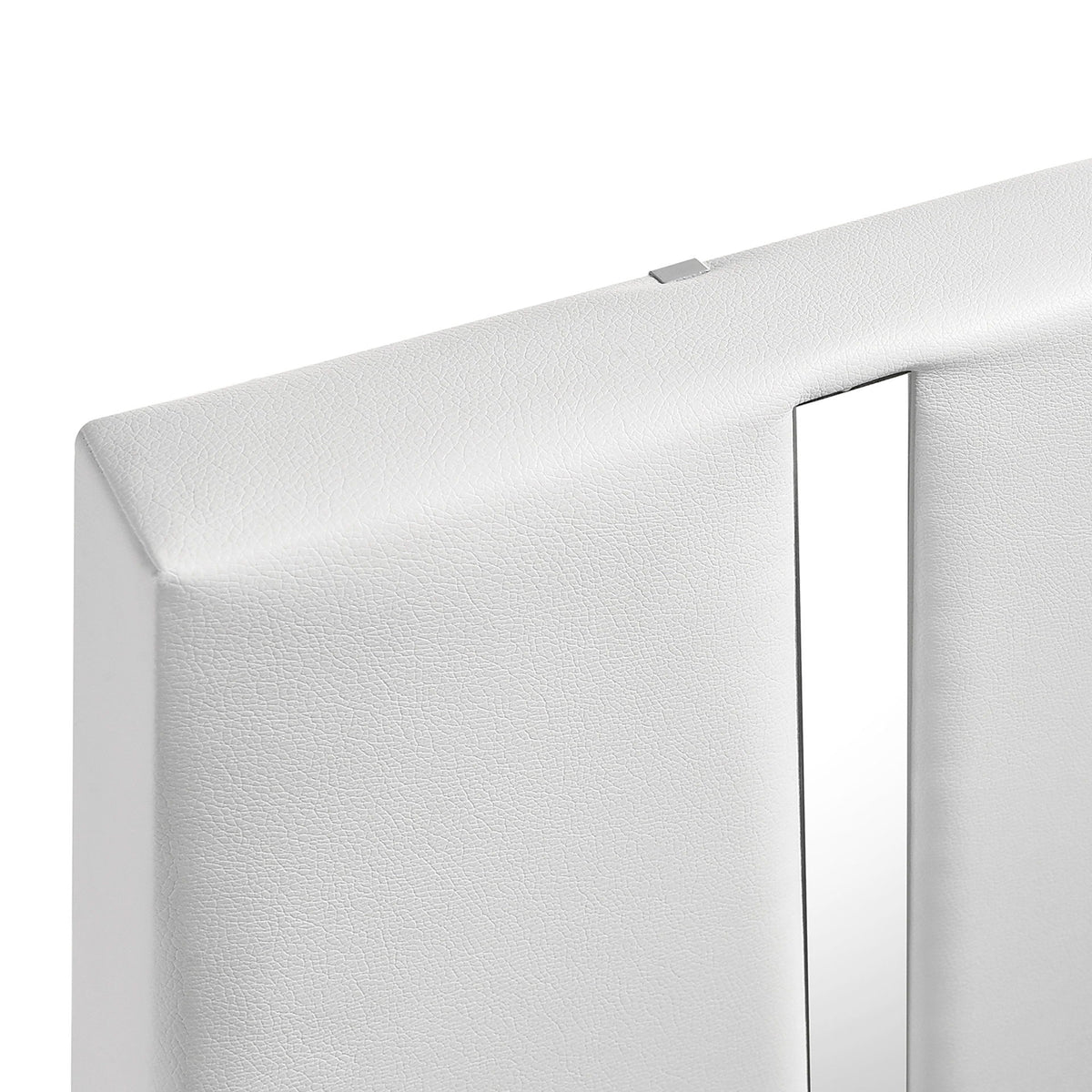 Europa - 6/0 Western King Headboard, Footboard & Slats - White