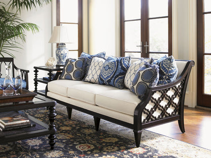 Royal Kahala - Bay Club Sofa - Dark Brown / Beige