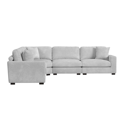 Arizona - Modular Wedge With 1 Pillow 20" - Steno Stone