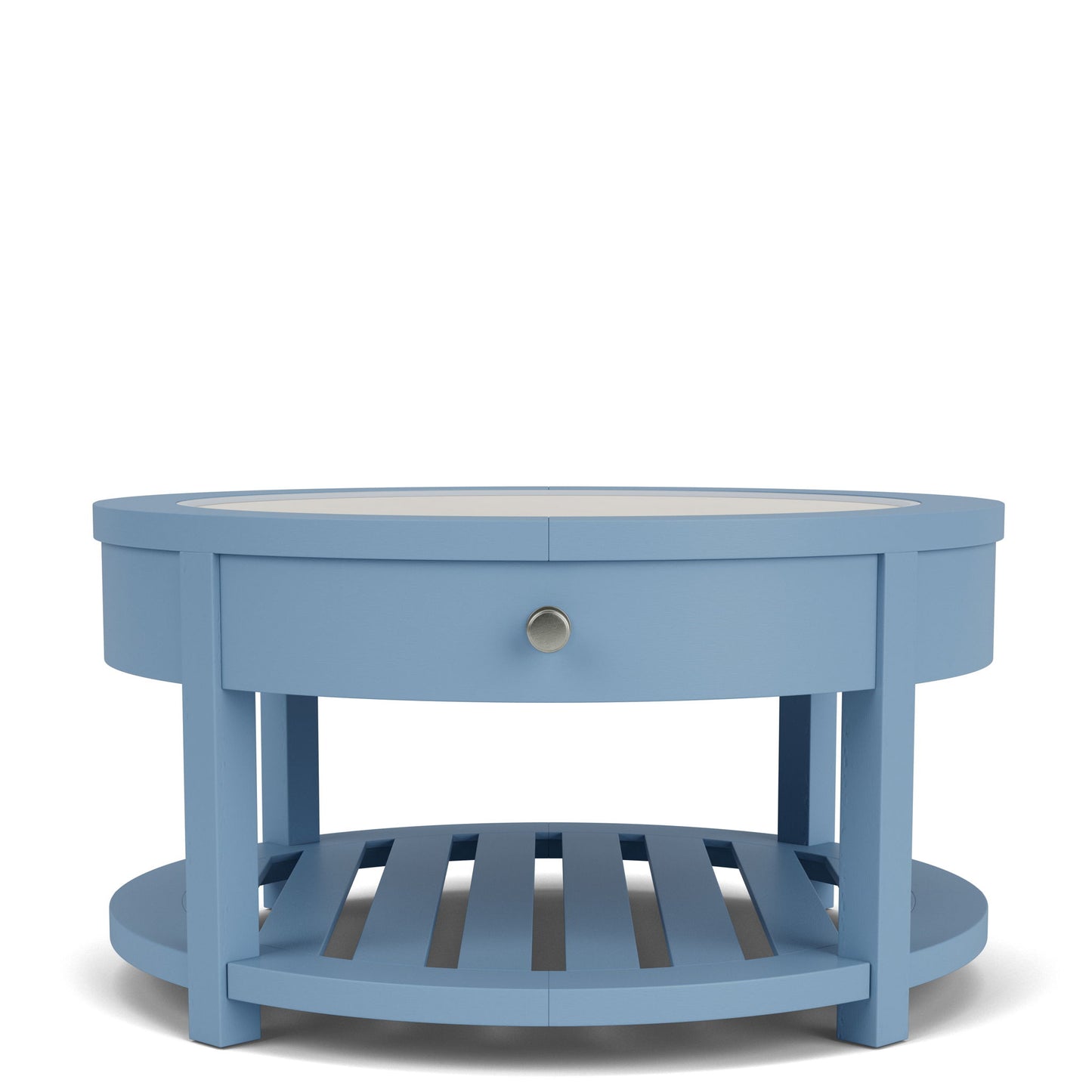 Rosalie - Round Cocktail Table - Blue