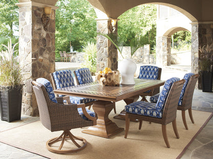 Harbor Isle - Side Dining Chair - Dark Brown