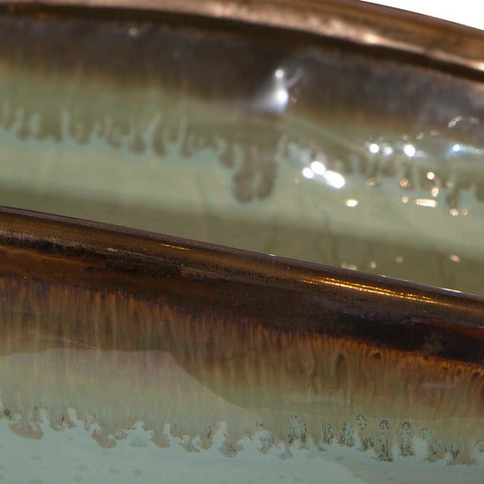 Iroquois - Glaze Bowl - Green