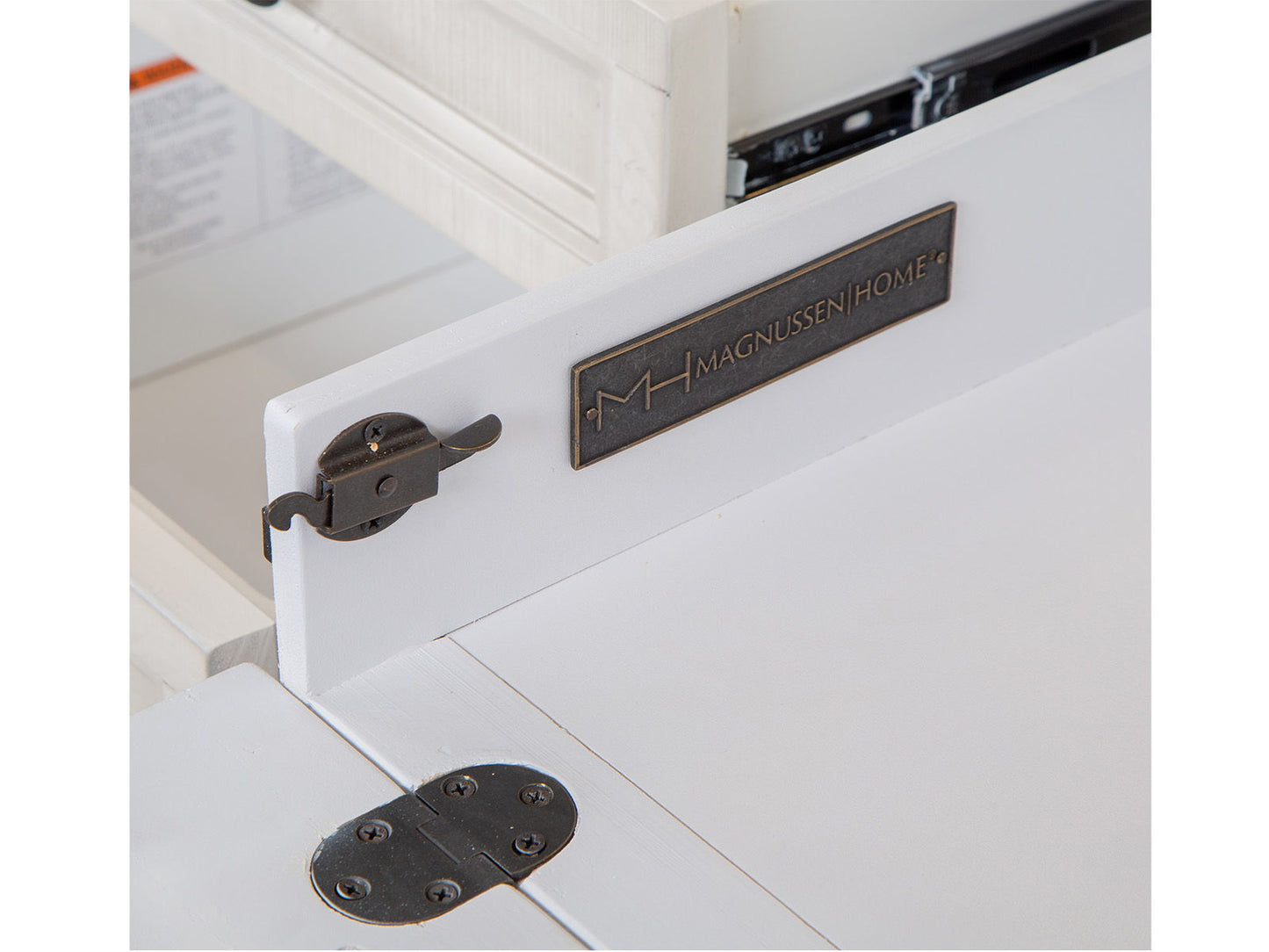 Bronwyn - Desk Base - Alabaster