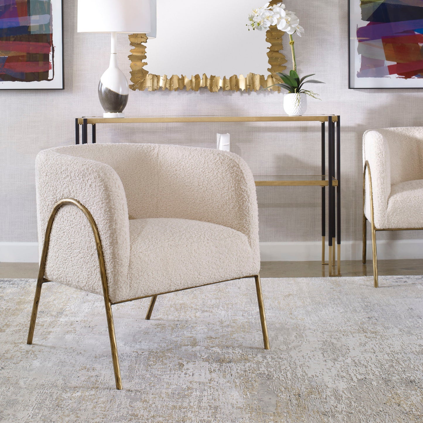 Jacobsen - Shearling Accent Chair