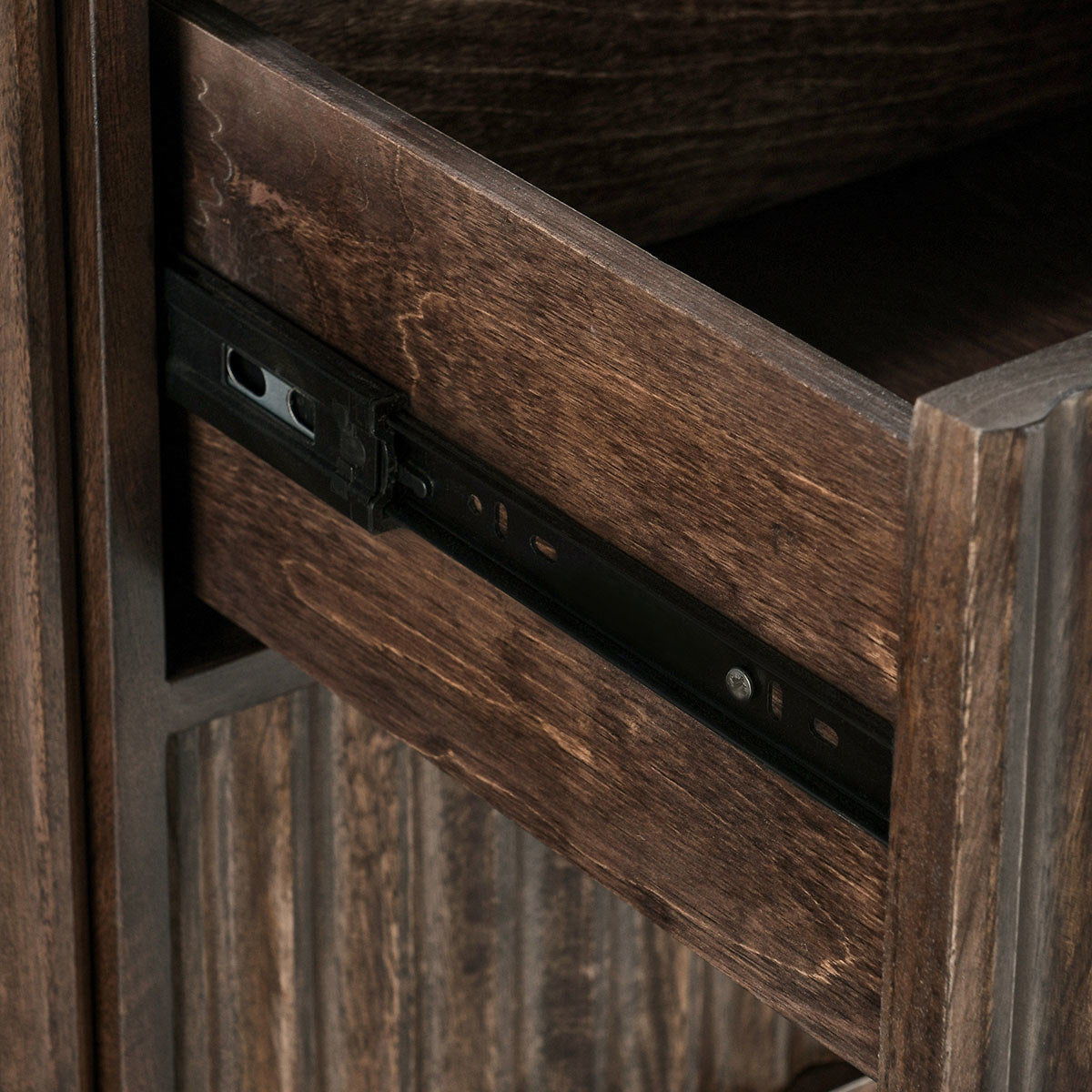 Redford - 2 Door 3 Drawer Buffet - Bark Brown