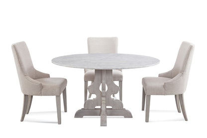 Delaney - Round Dining Base - Gray