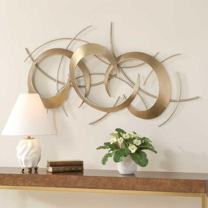Motivate - Wall Art - Gold / Silver