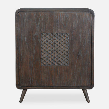 Hausen - 2 Door Mid-Century Cabinet -
