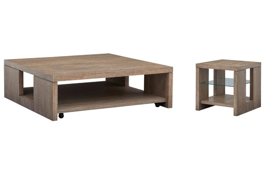 Conway - Square Cocktail Table Set
